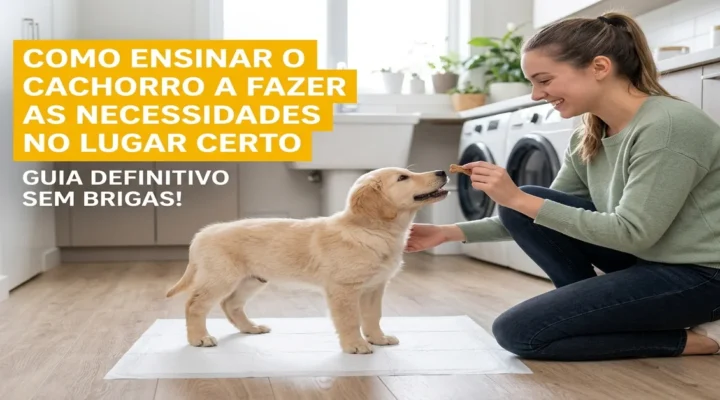 Como ensinar o cachorro a fazer as necessidades no lugar certo: Guia definitivo